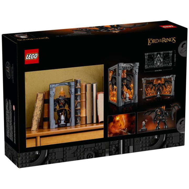 LEGO Icons - Knižní zarážka: Pán prstenů – Balrog™