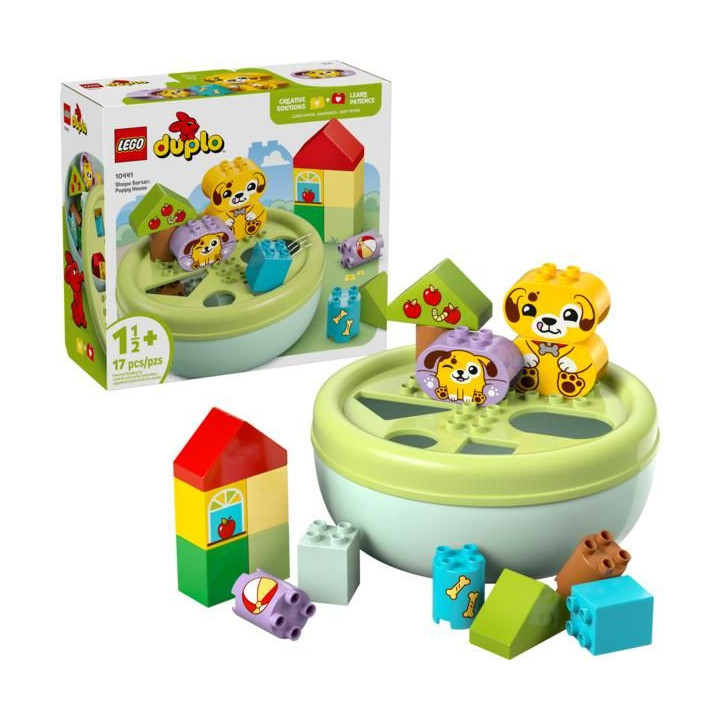 LEGO DUPLO - Třídění tvarů: Domeček pro štěňátka