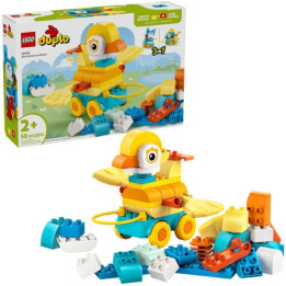 LEGO DUPLO - 3 v 1: Zvířátka na kolečkách