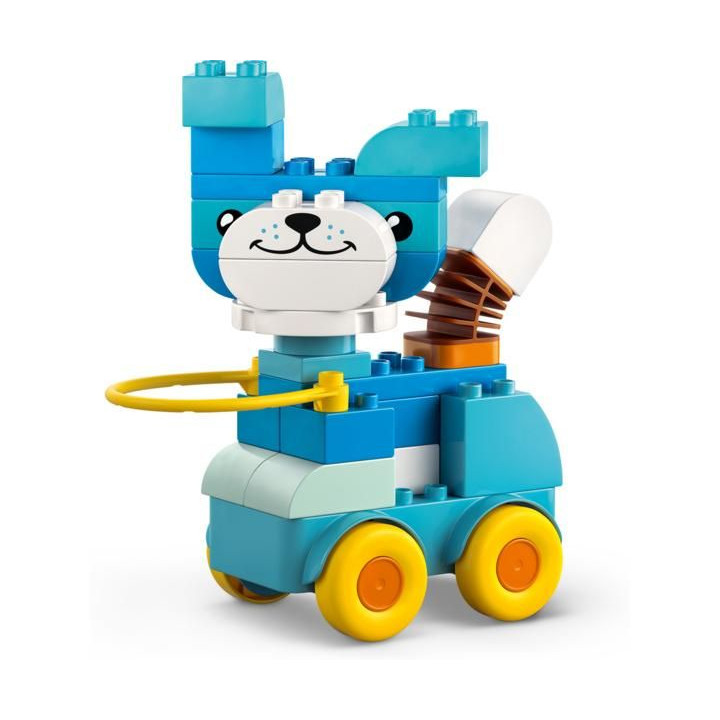 LEGO DUPLO - 3 v 1: Zvířátka na kolečkách