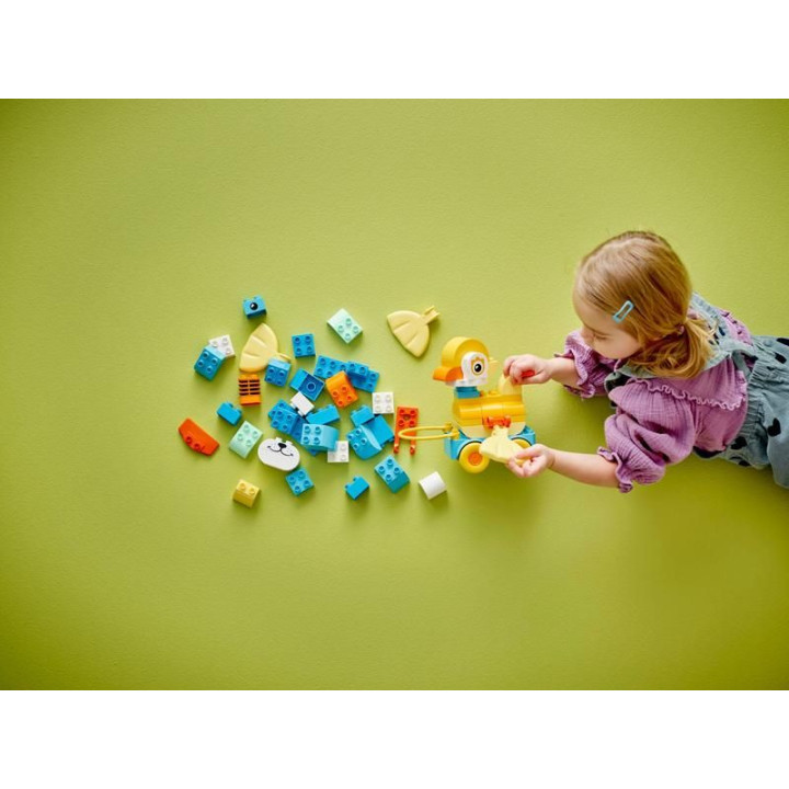 LEGO DUPLO - 3 v 1: Zvířátka na kolečkách