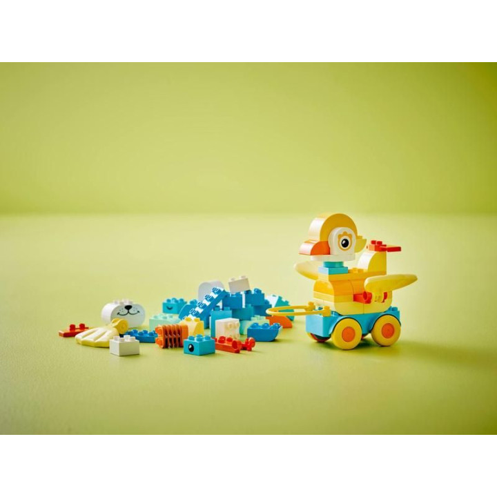 LEGO DUPLO - 3 v 1: Zvířátka na kolečkách