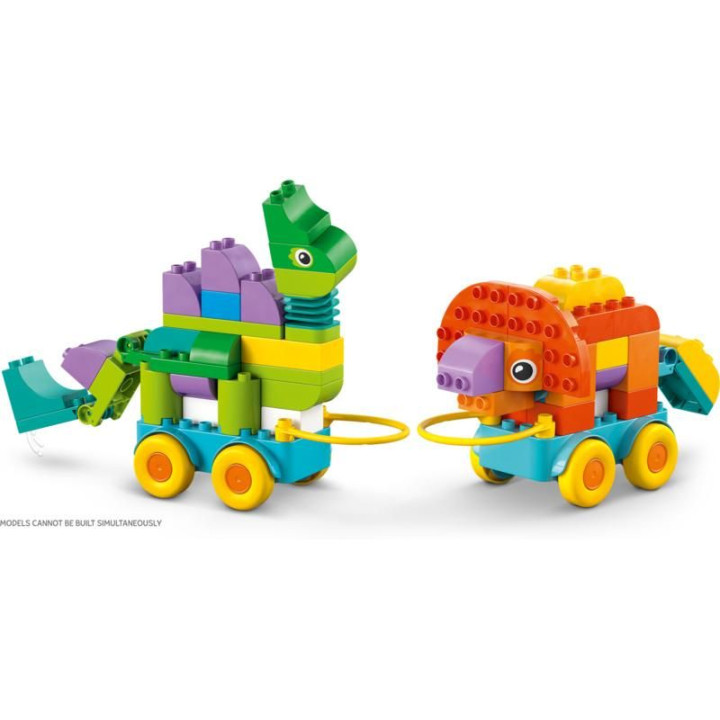 LEGO DUPLO - 3 v 1: Dinosauři na kolečkách