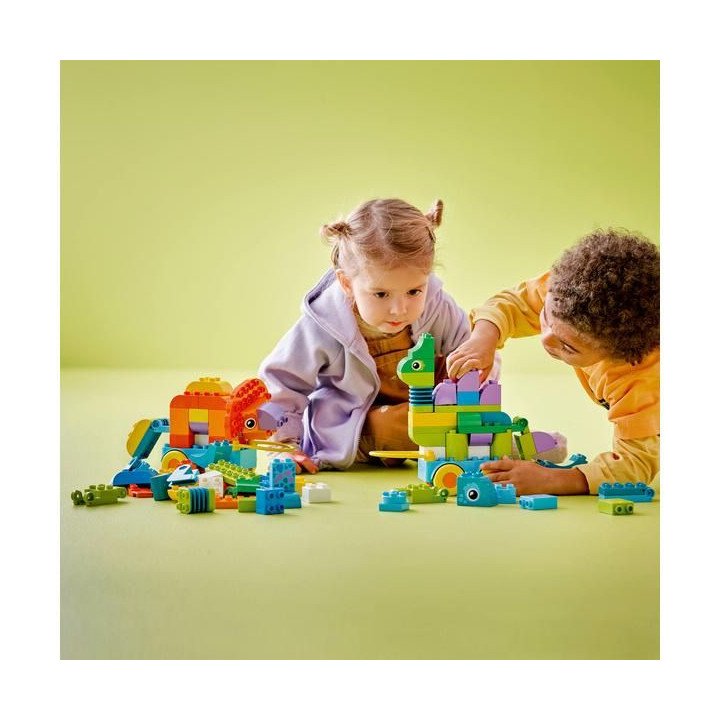 LEGO DUPLO - 3 v 1: Dinosauři na kolečkách