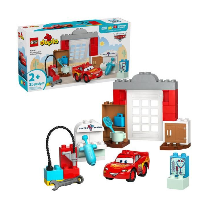 LEGO DUPLO - McQueen a návštěva v garáži doktora Hudsona