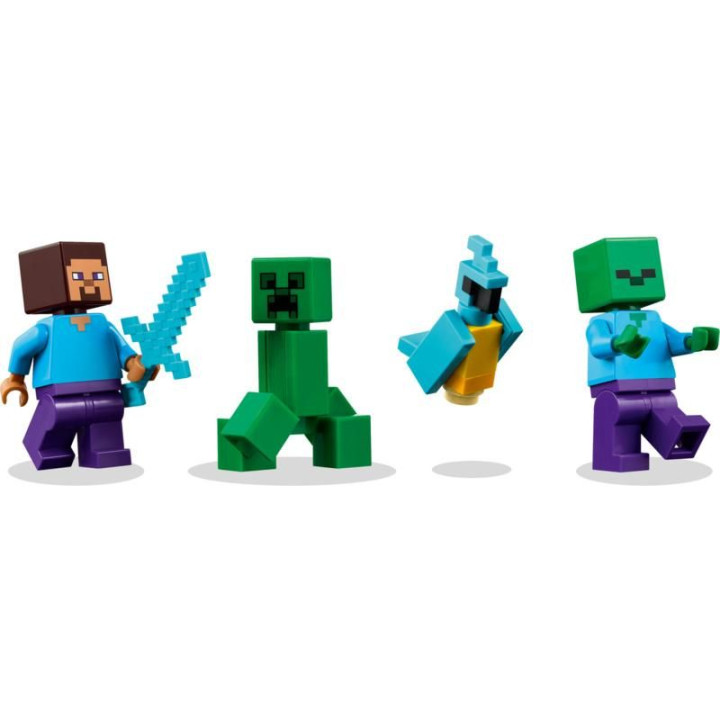 LEGO Minecraft - TNT dům v džungli