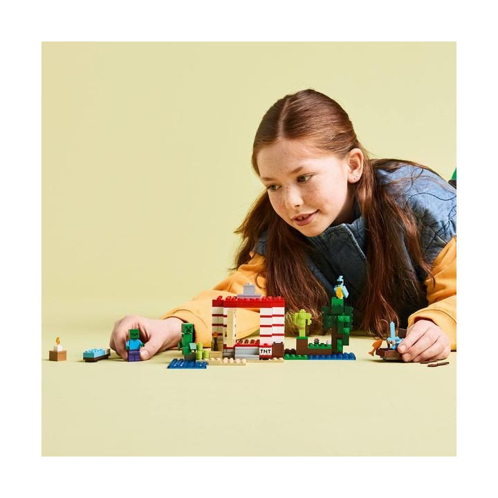 LEGO Minecraft - TNT dům v džungli