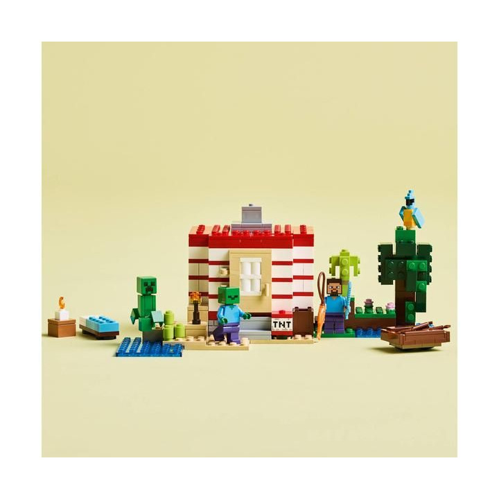 LEGO Minecraft - TNT dům v džungli