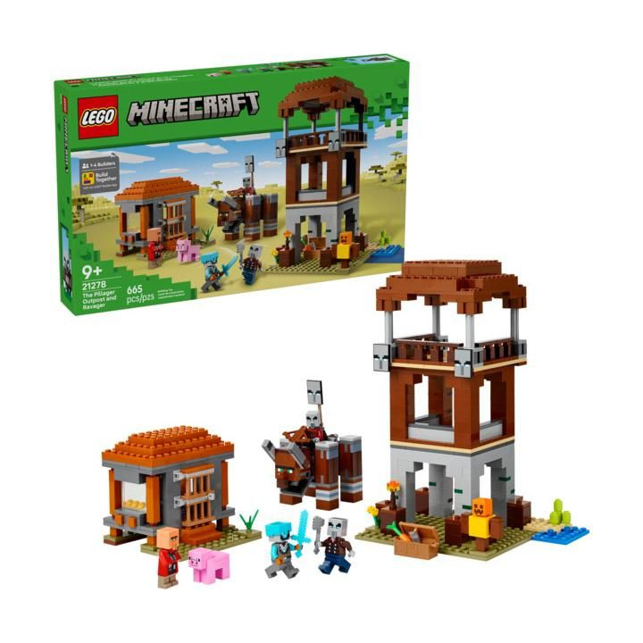 LEGO Minecraft - Základna plenitelů a Ničitel
