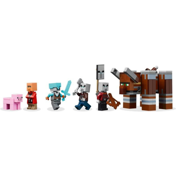 LEGO Minecraft - Základna plenitelů a Ničitel