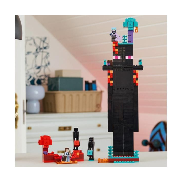 LEGO Minecraft - Endermanova věž
