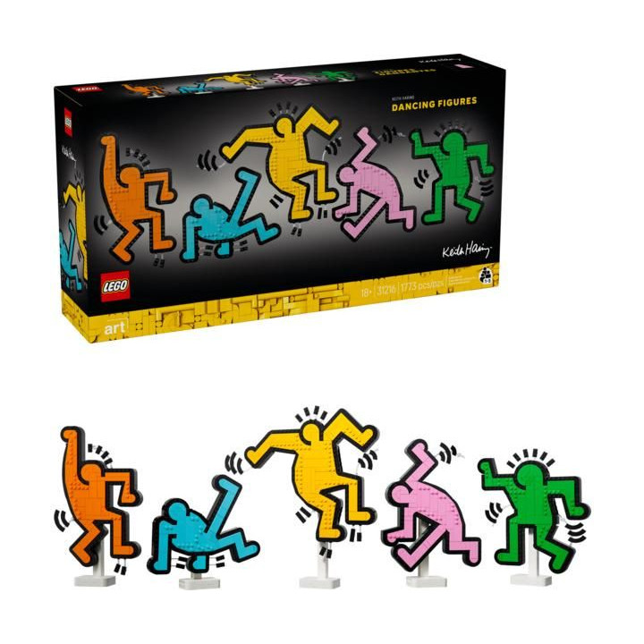 LEGO Art - Keith Haring – Tančící postavy