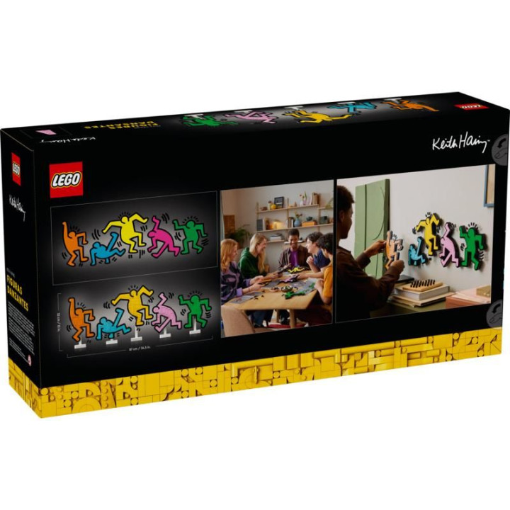 LEGO Art - Keith Haring – Tančící postavy