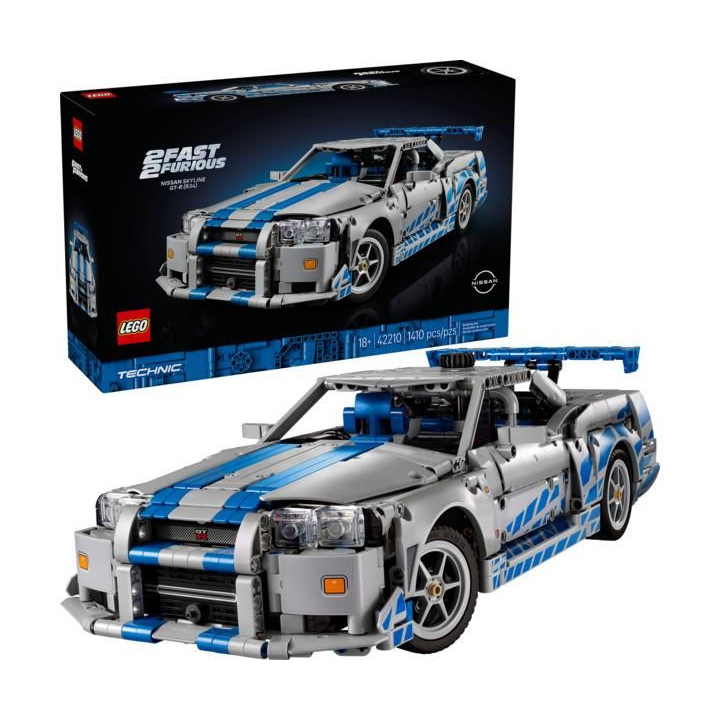 LEGO Technic - 2 Fast 2 Furious Auto Nissan Skyline GT-R (R34)