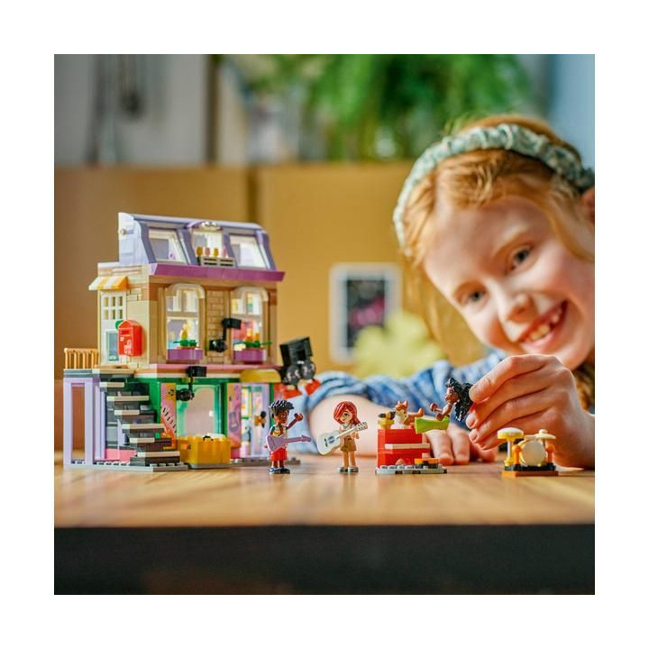 LEGO Friends - Obchod s hudebninami a byt