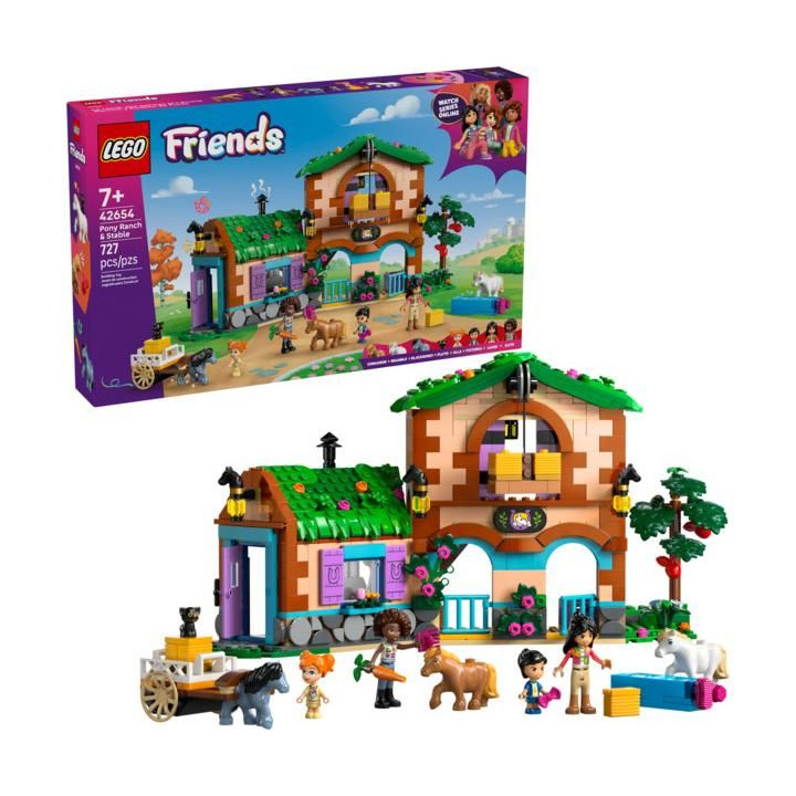 LEGO Friends - Ranč s poníky a stáj