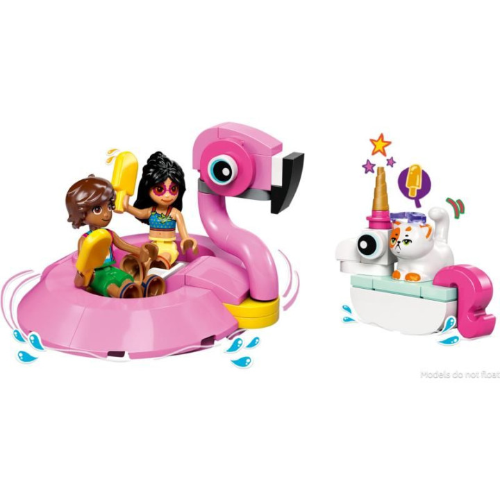 LEGO Friends - Zábava u bazénu s jednorožcem a plameňákem