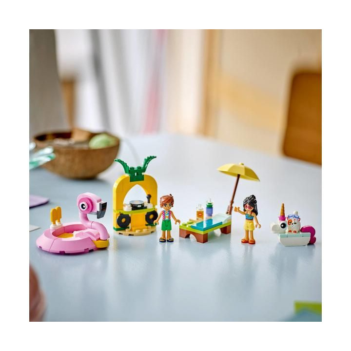 LEGO Friends - Zábava u bazénu s jednorožcem a plameňákem