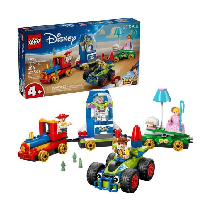 LEGO Disney - Slavnostní vláček a Autíčko z Příběhu hraček