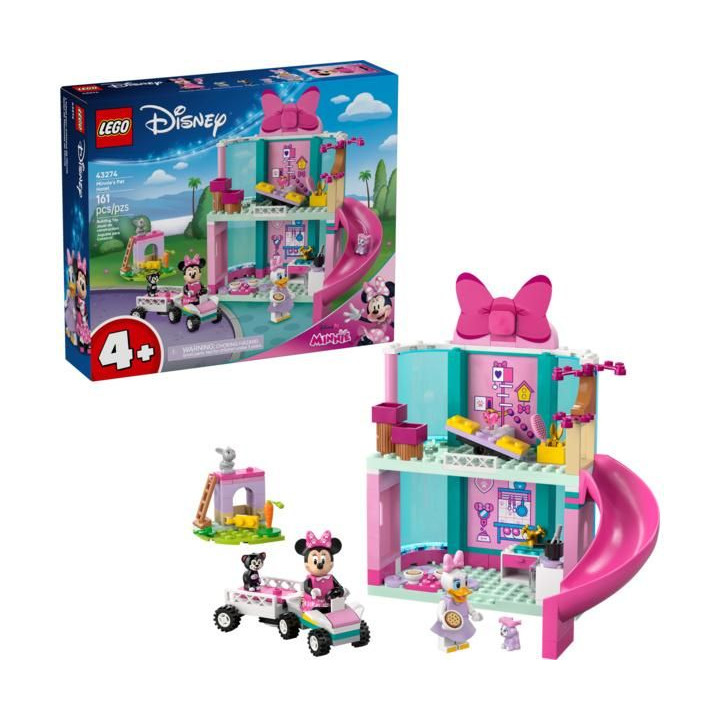 LEGO Disney - Minnie a hotel pro domácí mazlíčky