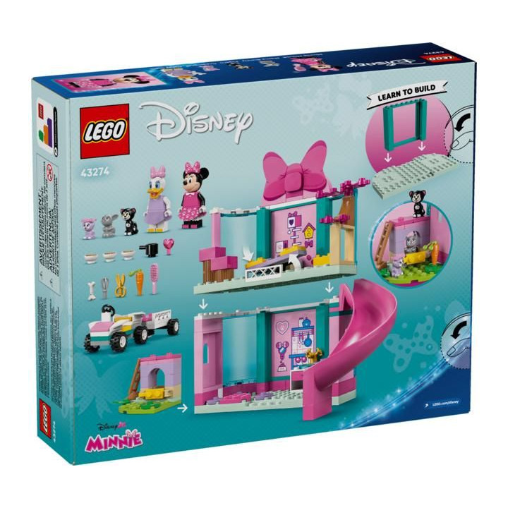 LEGO Disney - Minnie a hotel pro domácí mazlíčky