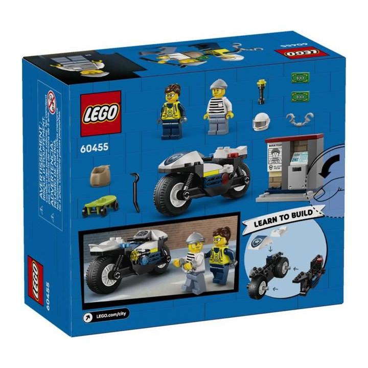LEGO City - Honička na policejní motorce