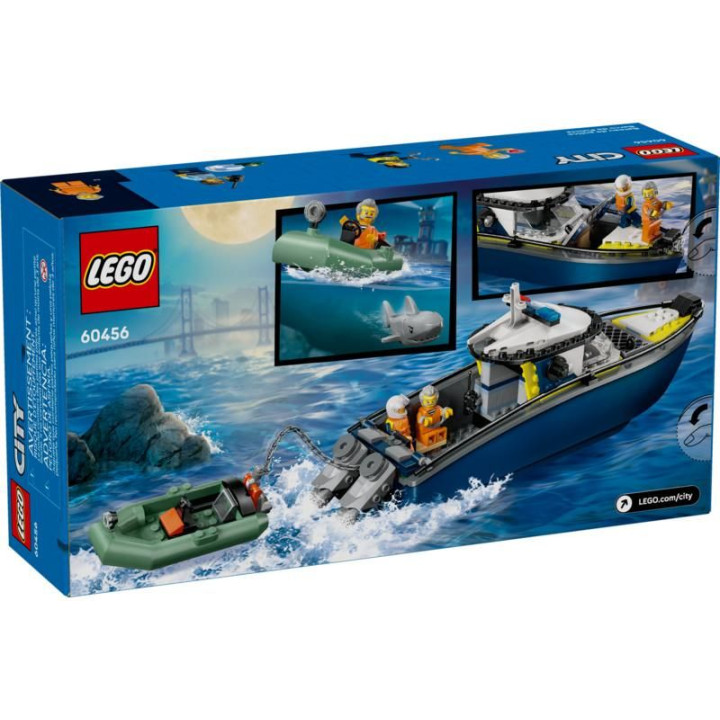 LEGO City - Honička v policejní lodi