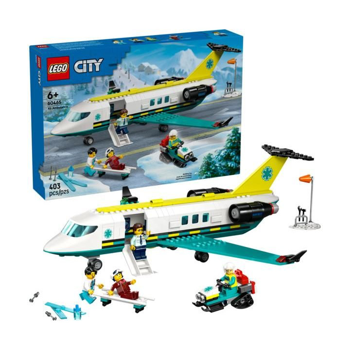 LEGO City - Letadlo záchranářské služby