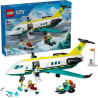 Probuďte dětskou představivost se stavebnicí LEGO® City Letadlo záchranářské služby pro děti od 6 let. Toto dvoumotorové letadlo se pyšní řadou parádních funkcí.