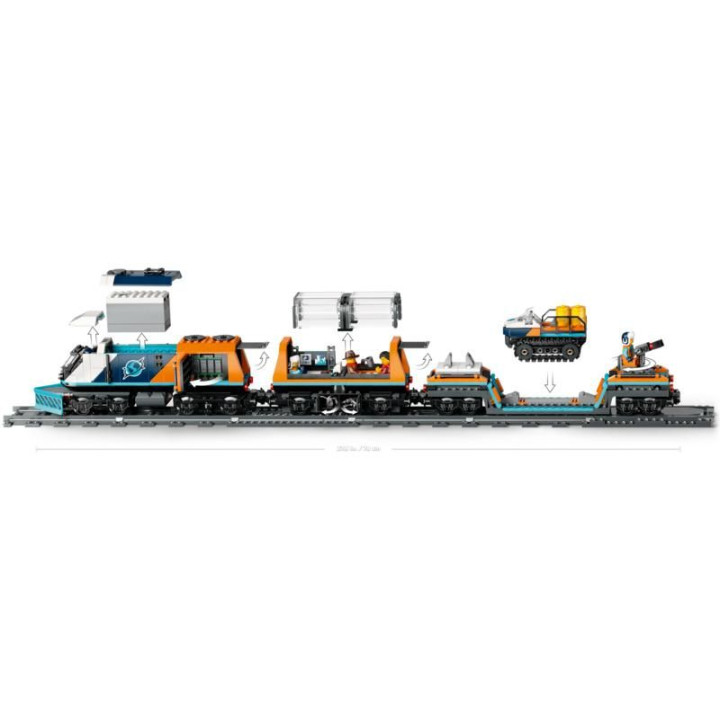 LEGO City - Polární expres pro průzkumníky Arktidy