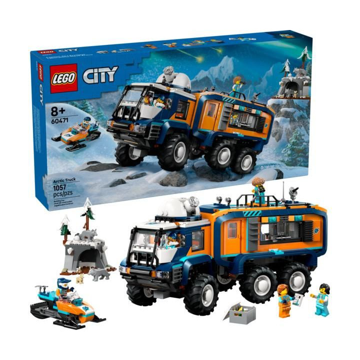 LEGO City - Nákladní auto s laboratoří pro průzkumníky Arktidy