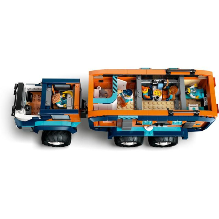LEGO City - Nákladní auto s laboratoří pro průzkumníky Arktidy