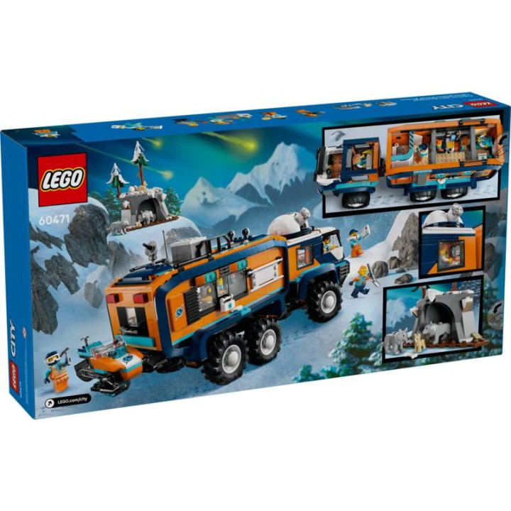 LEGO City - Nákladní auto s laboratoří pro průzkumníky Arktidy