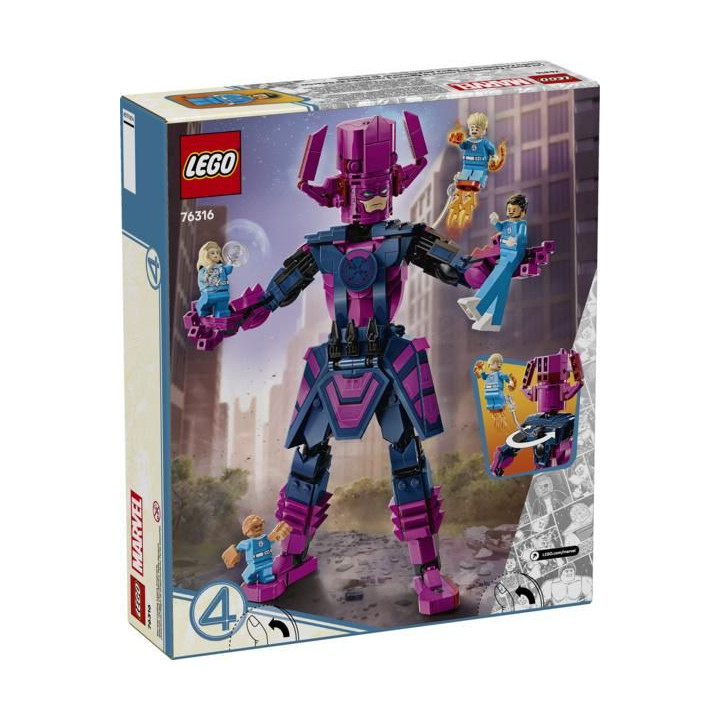 LEGO Marvel - Fantastická čtyřka vs. Sestavitelná