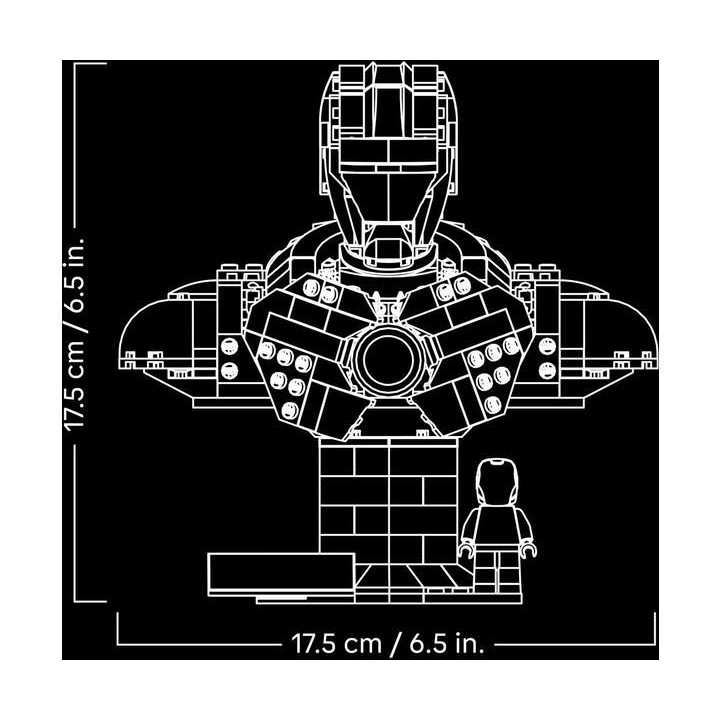 LEGO Marvel - Busta Iron Man MK4