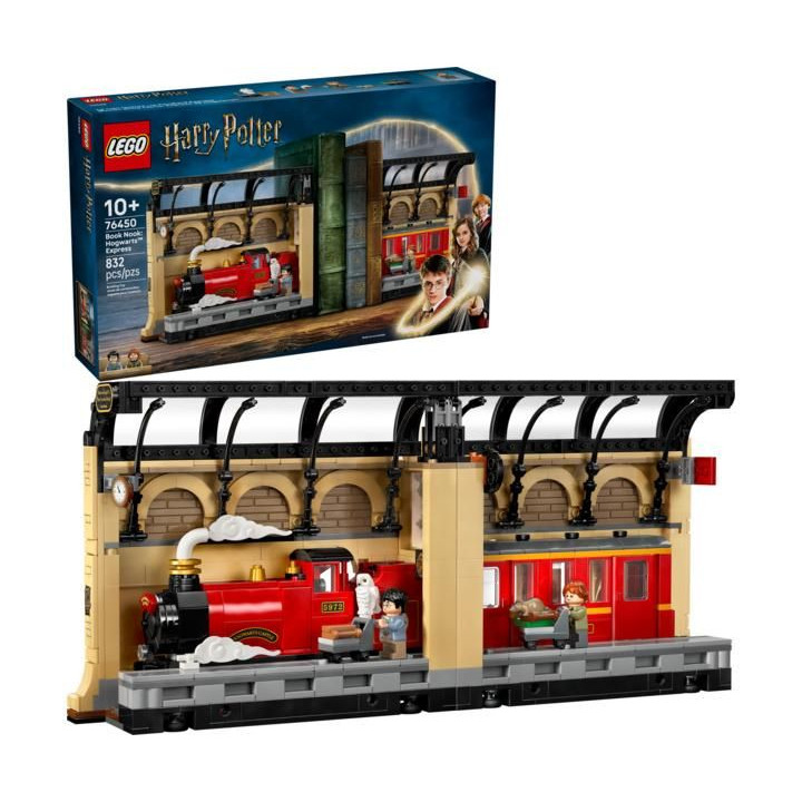LEGO Harry Potter - Knižní zarážka: Spěšný vlak do Bradavic