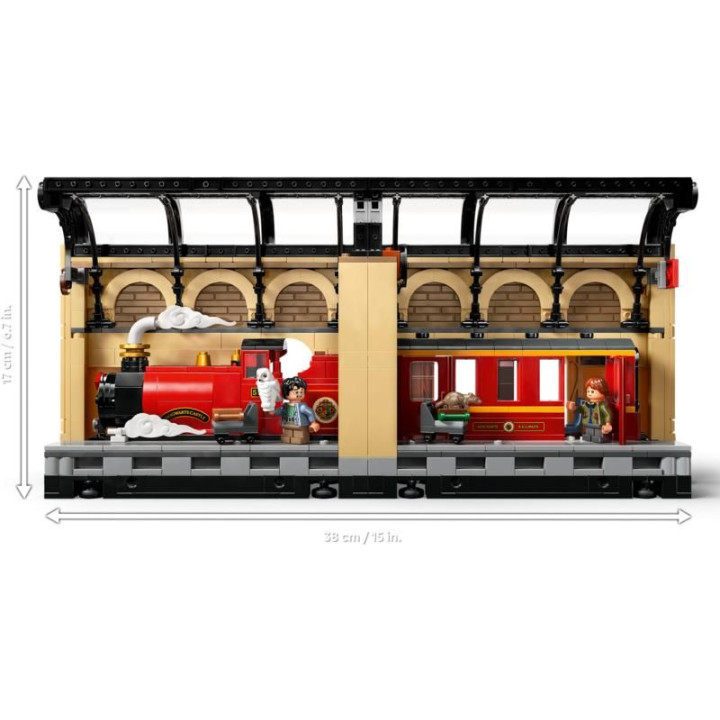 LEGO Harry Potter - Knižní zarážka: Spěšný vlak do Bradavic