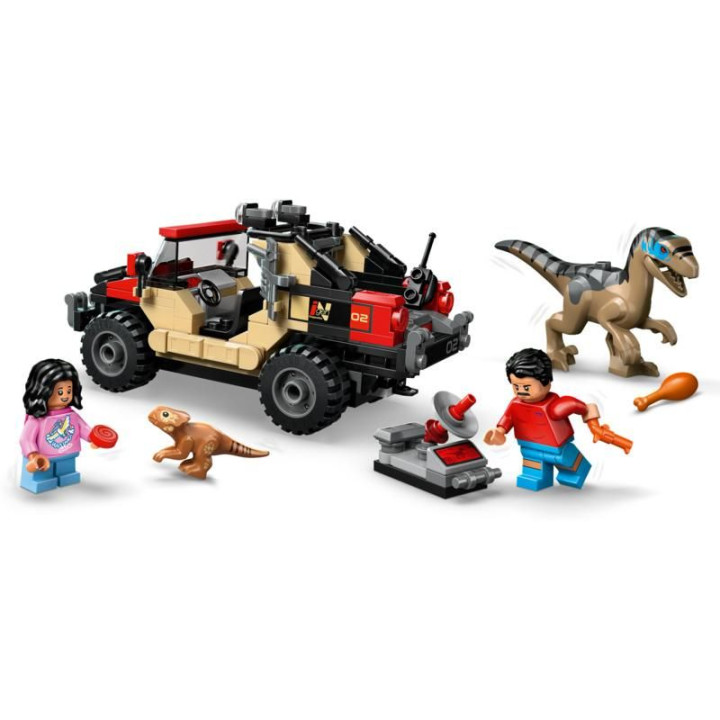 LEGO Jurassic World - Únik před raptorem v terénním autě