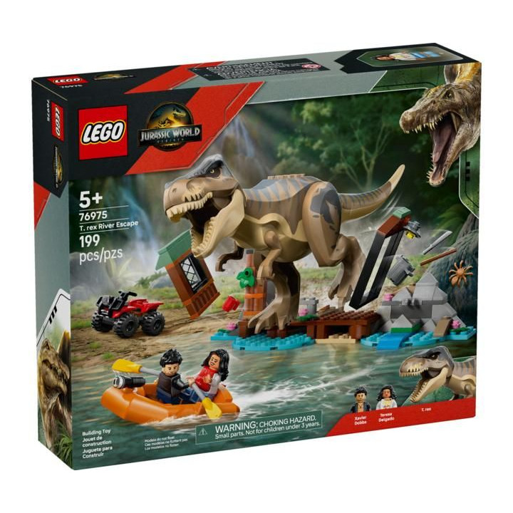 LEGO Jurassic World - T-rex a útěk po řece