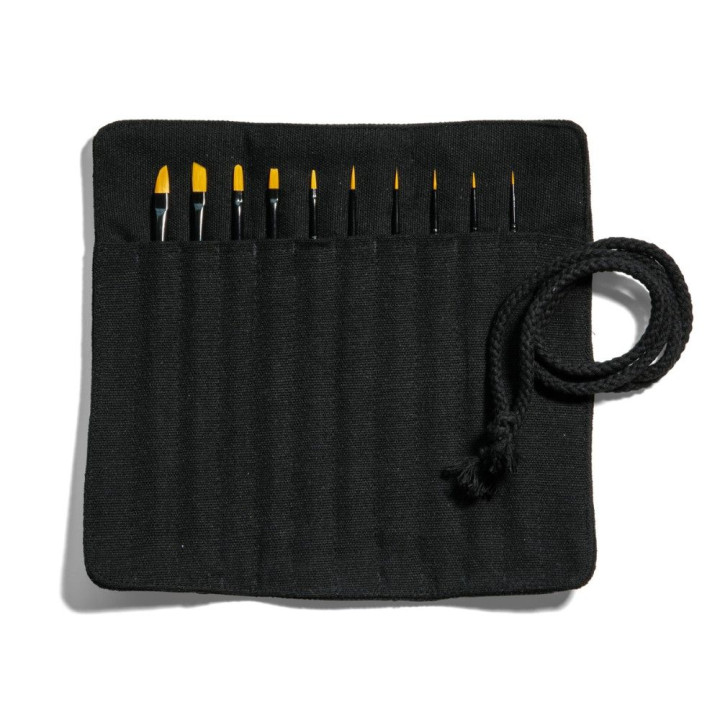 SYNTHETIC BRUSHES SET / set 10 štetcov