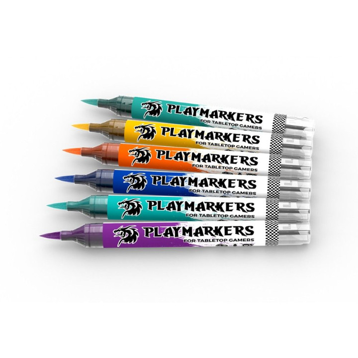 PLAYMARKERS SET - CLOTHES & ORNAMENTS  (6 ref.)