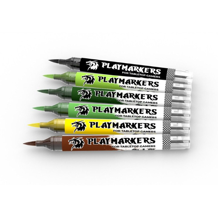 PLAYMARKERS SET - ORCS & GOBLINS (6 ref.)