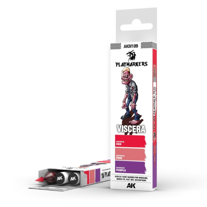 PLAYMARKERS SET - VISCERA (3 ref.)
