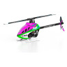 Nová verze 3D minivrtulníku OMP M2 s CCPM deskou cykliky 120° a plně nastavitelným 3G flybarless stabilizačním systémem OFS3 (přepínatelné režimy stabilizace/3D akrobacie) s nosným rotorem o průměru 434 mm poháněný střídavým motorem s regulátorem s funkcí governoru. Nový odlehčený trup, vylepšená rotorová hlava a rotorové listy. ARF sada včetně LiPo akumulátoru umožňující použití RC soupravy s S.BUS/DSM2/DSMX/obousměrným CRSF kompatibilním miniaturním přijímačem. Bluetooth® modul pro nastavování v mobilní aplikaci OMPHOBBY.