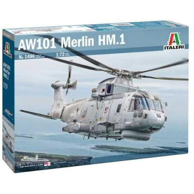 Model Kit vrtulník 1486 - AW-101 Merlin HM.1 (1:72)