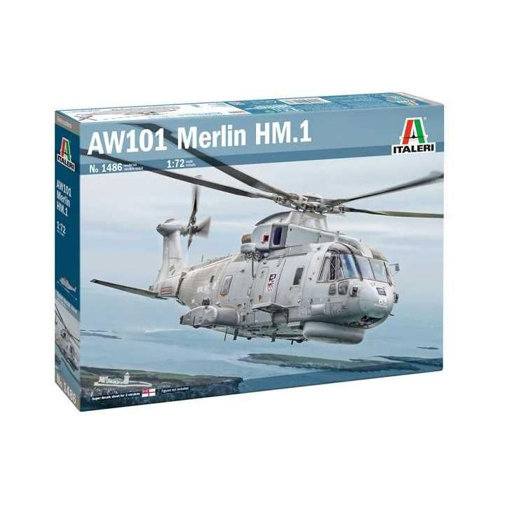 Model Kit vrtulník 1486 - AW-101 Merlin HM.1 (1:72)