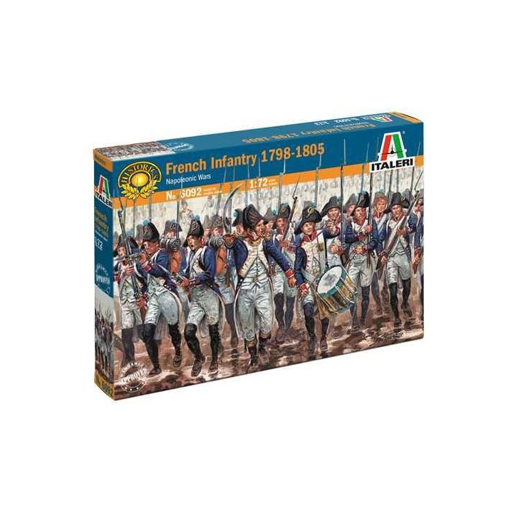 Model Kit figurky 6092 - NAPOLEONIC WARS: FRENC INF.1800-05 (1:72)