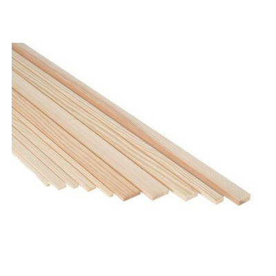 Borovicový nosník 4x12mm 1m