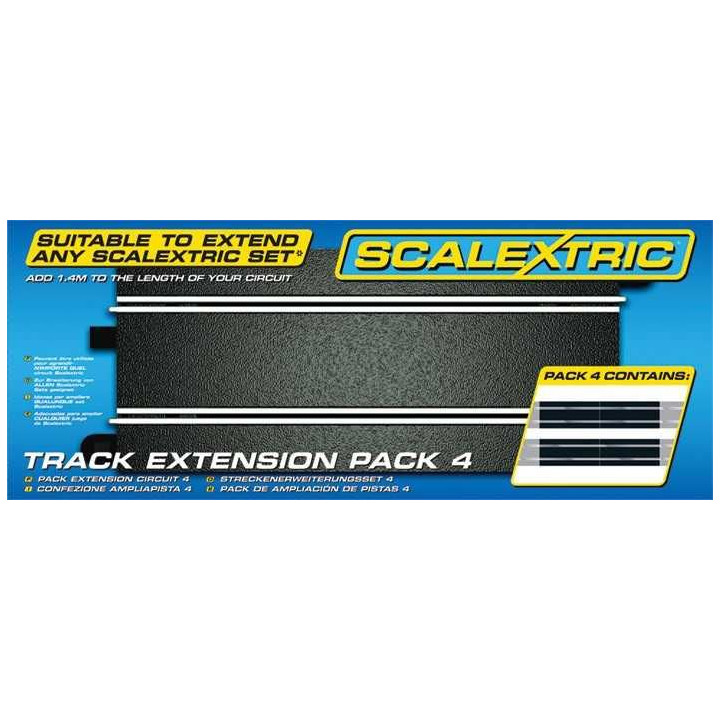 Rozšíření trati SCALEXTRIC C8526 - Track Extension Pack 4 - Straights