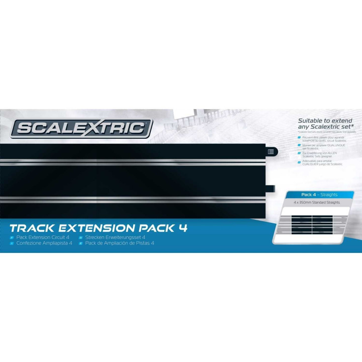 Rozšíření trati SCALEXTRIC C8526 - Track Extension Pack 4 - Straights